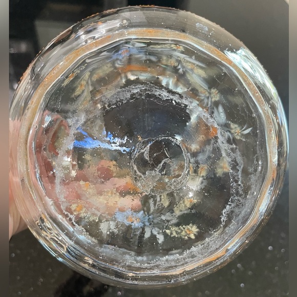 Vintage Victorian Style Exquisite Blown Glass Hand Painted Pitcher - Picture 7 of 7